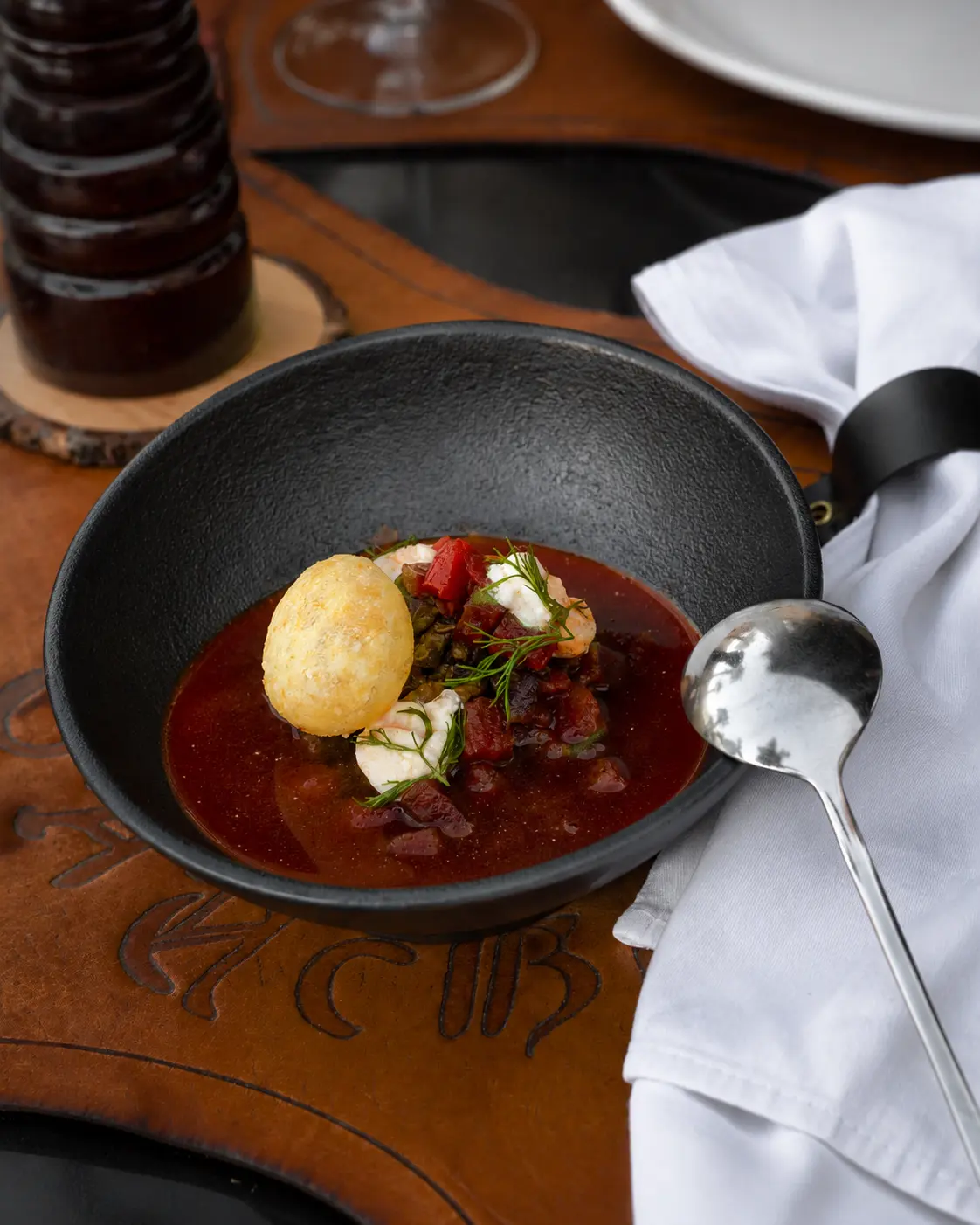 Borscht Soupfrom Gaucho Steak House
