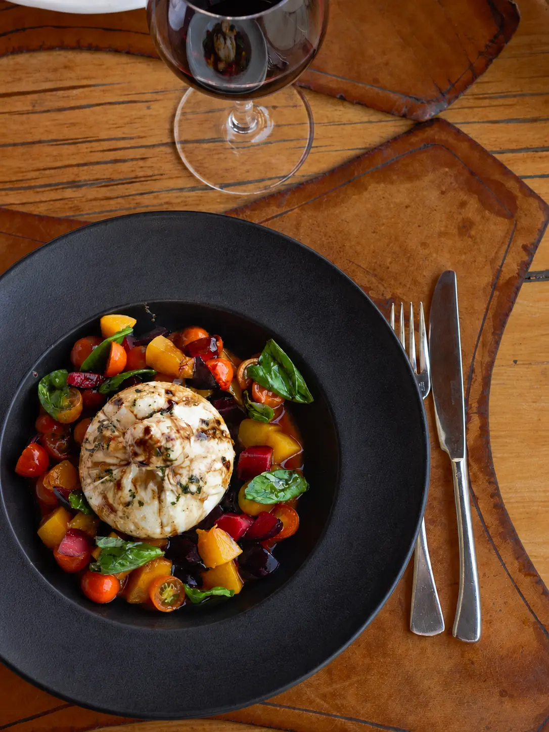 Buratta from Gaucho Steak House