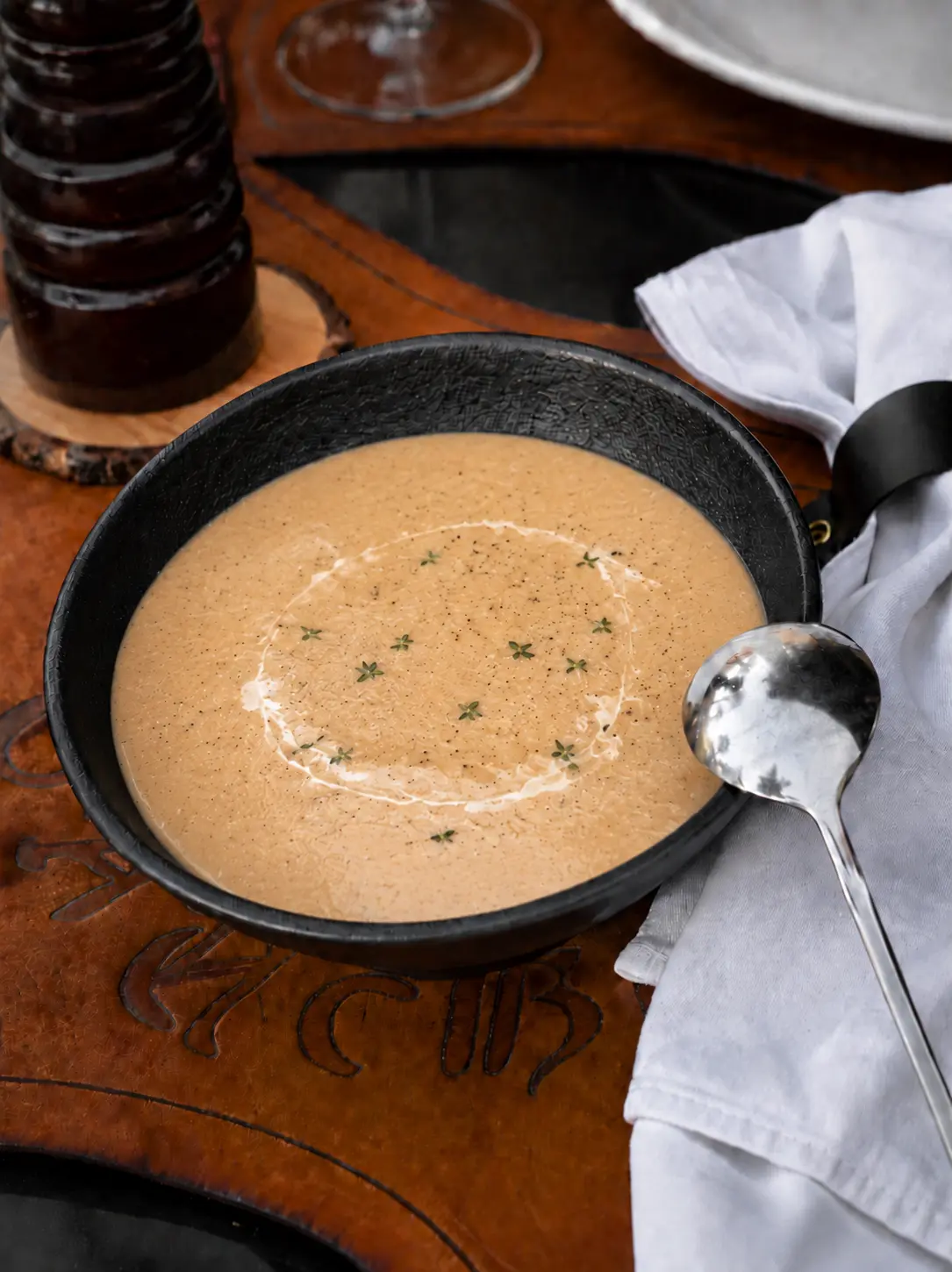 Mushroom Soup from Gaucho Steak House