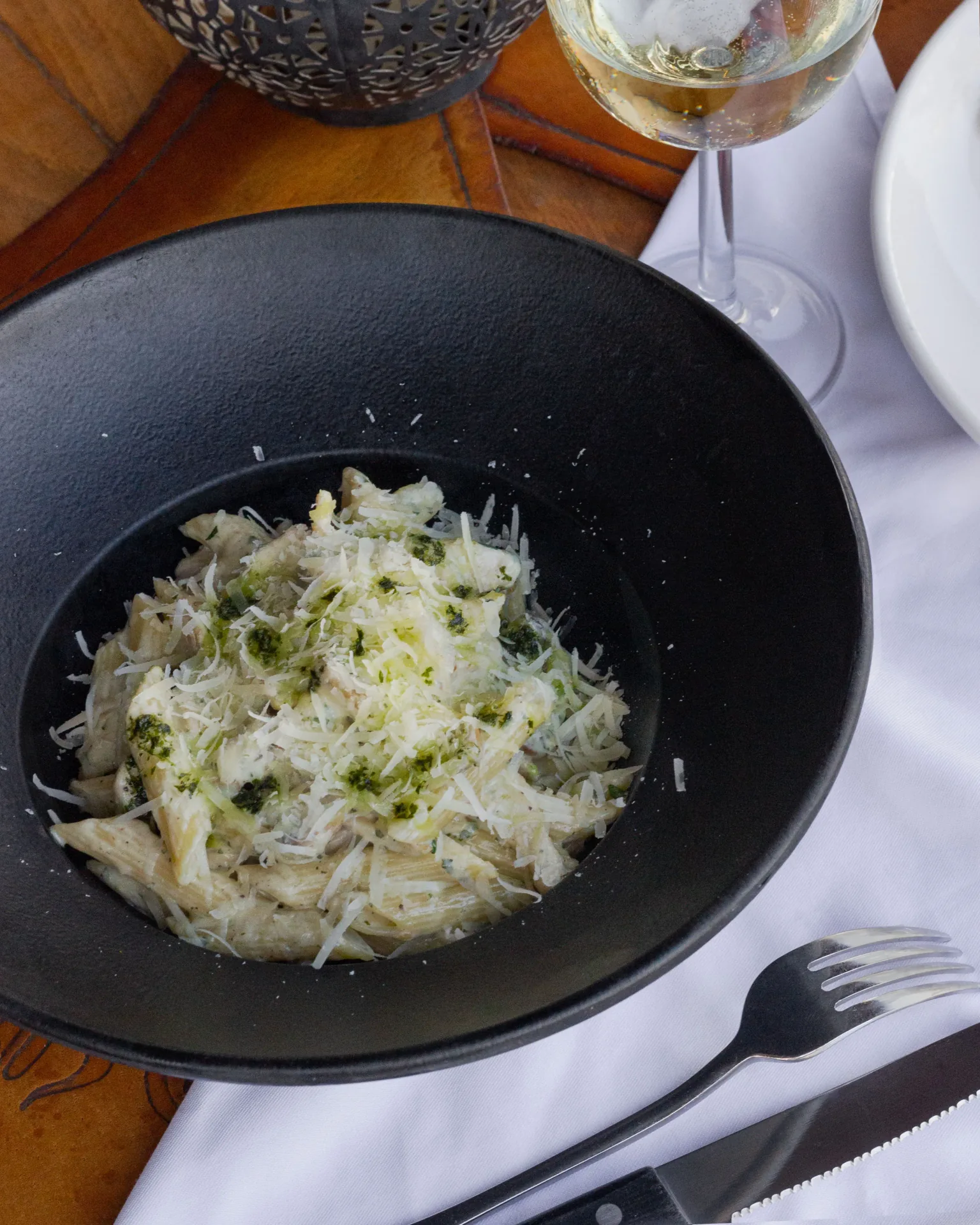 Pasta section from Gaucho Steak House